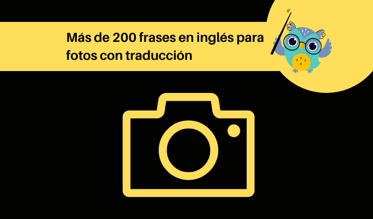 frases en inglés para fotos con traducción