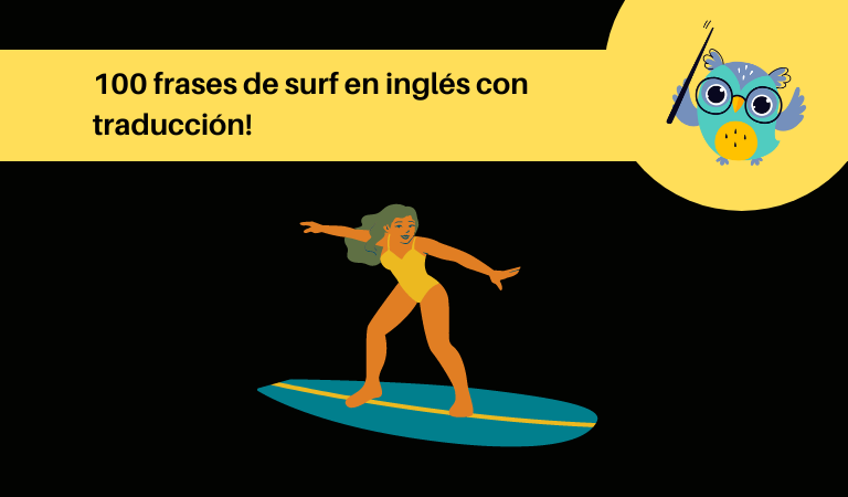 frases de surf en inglés