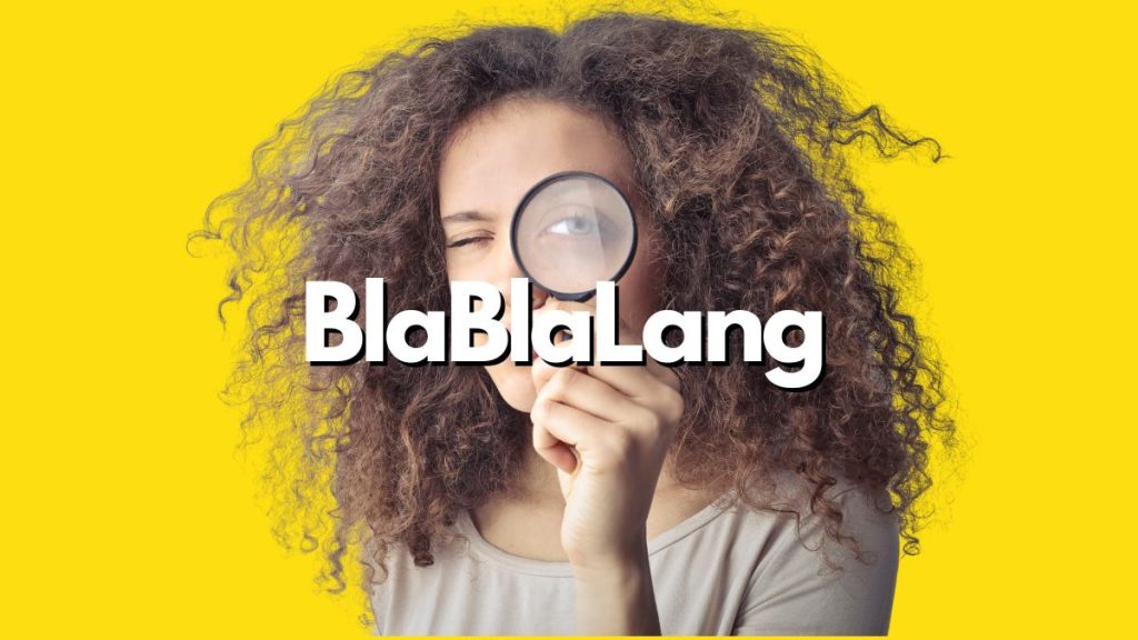 BlaBlaLang Opiniones